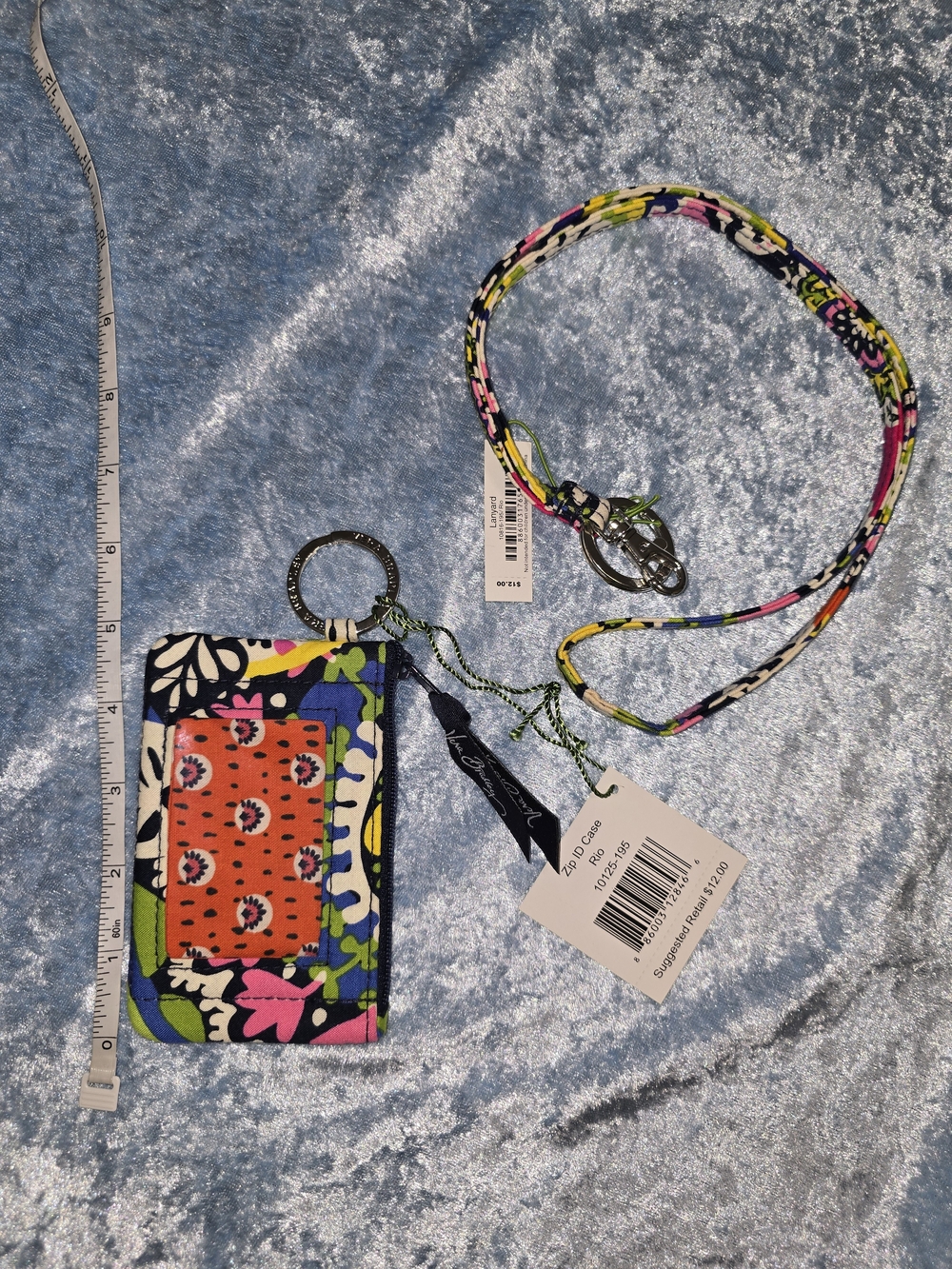 Vera Bradley Floral Lanyard and ID Case